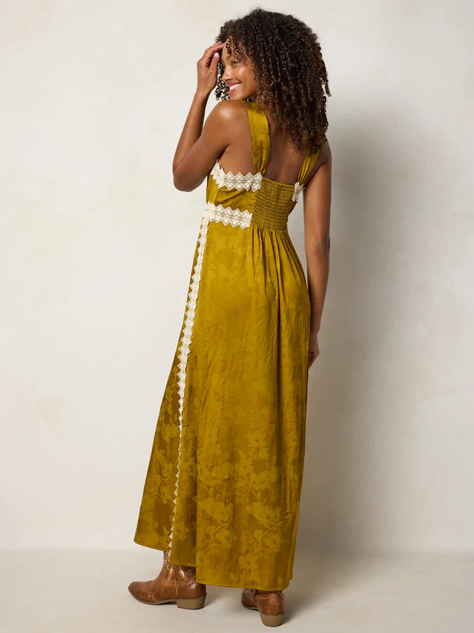 Tennessee Lace Trim Maxi Dress