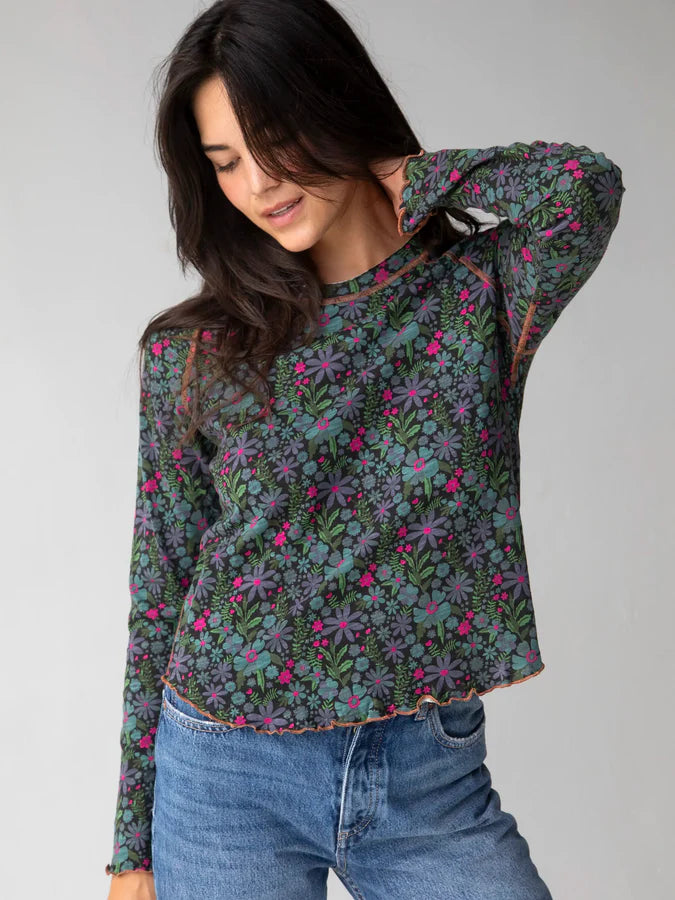 Lily Cotton Long Sleeve Tee Shirt