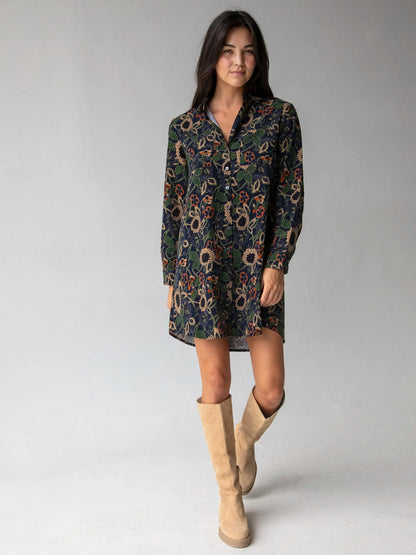 Rocky Corduroy Mini Dress