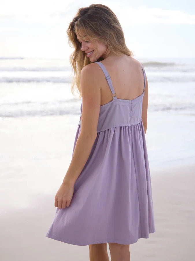Patti Embroidered Mini Dress