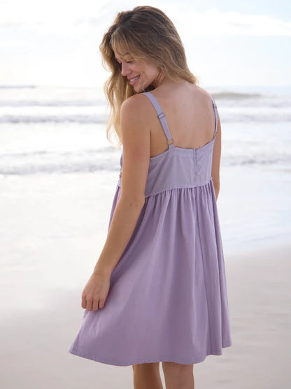 Patti Embroidered Mini Dress