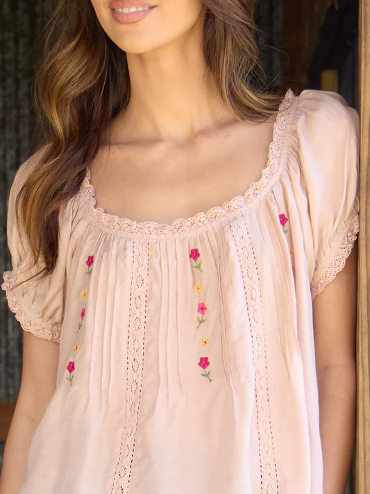 Sweet Nothings Embroidered Top