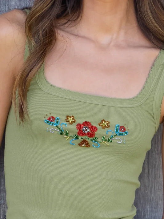 Mona Beaded Tank