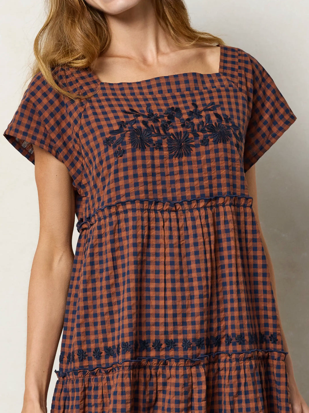 Berkley Embroidered Cotton Maxi Dress