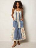 Millie Patchwork Maxi Dress