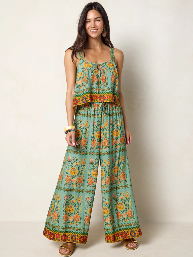 Go With The Flow Wide Leg Pants