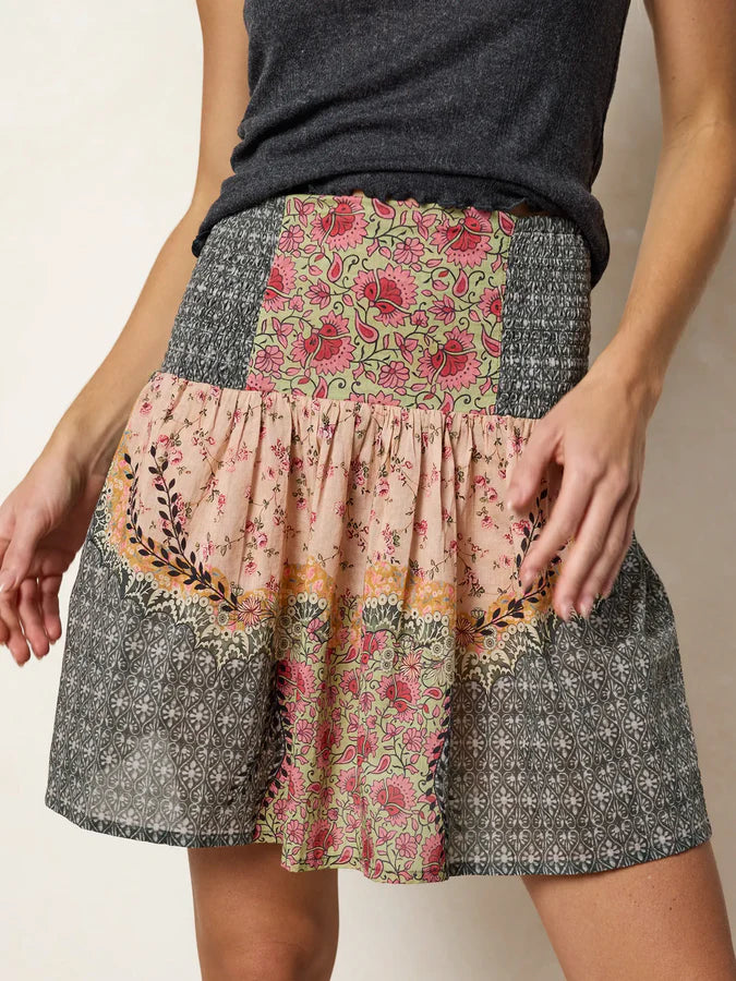 Malia Cotton Mini Skirt