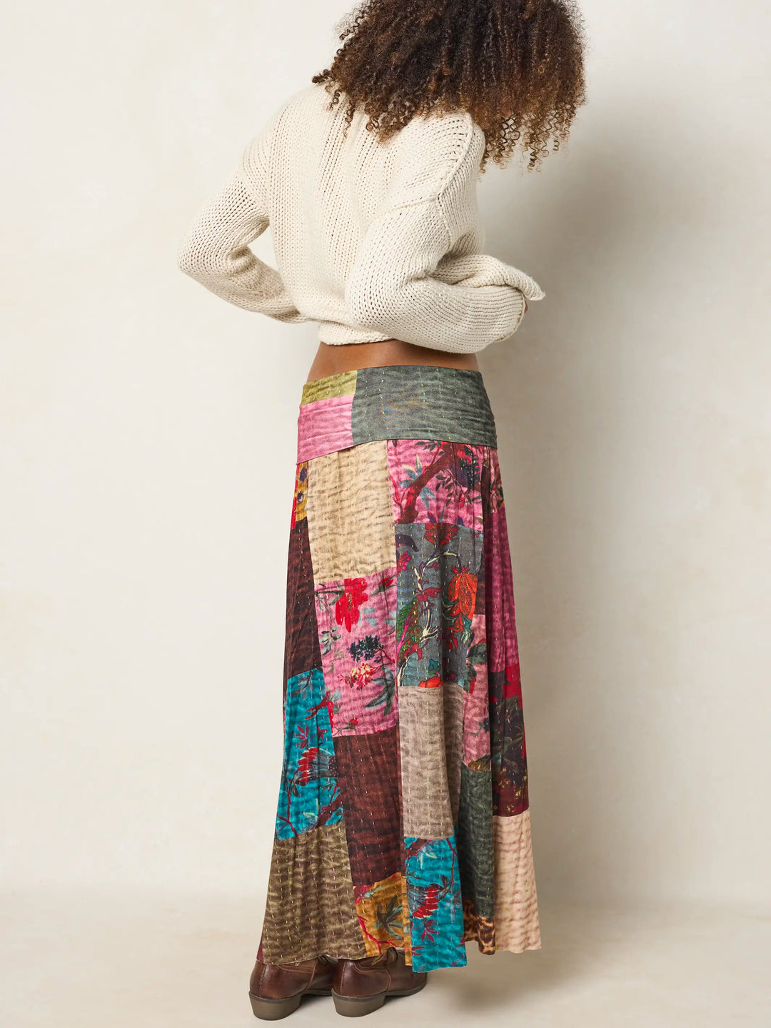 Live-In-It Knit "ButterSoft" Convertible Maxi Skirt