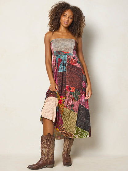 Live-In-It Knit "ButterSoft" Convertible Maxi Skirt