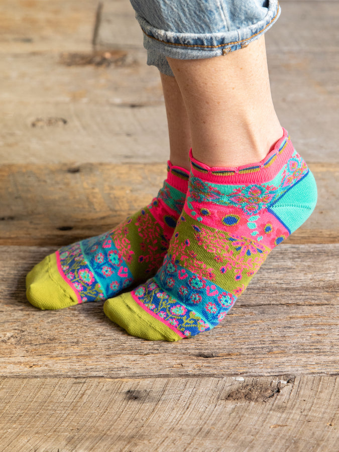 Boho Ankle Socks, Set of 3