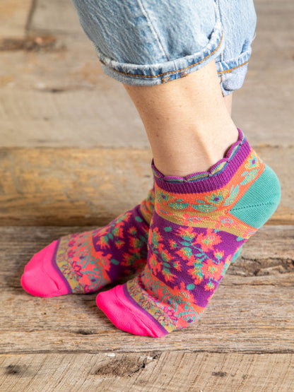 Boho Ankle Socks, Set of 3