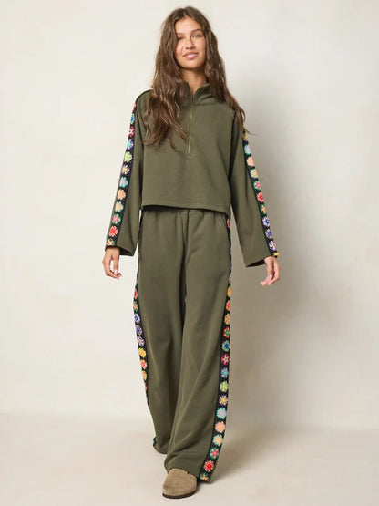 Lyvie Trim Sweatshirt