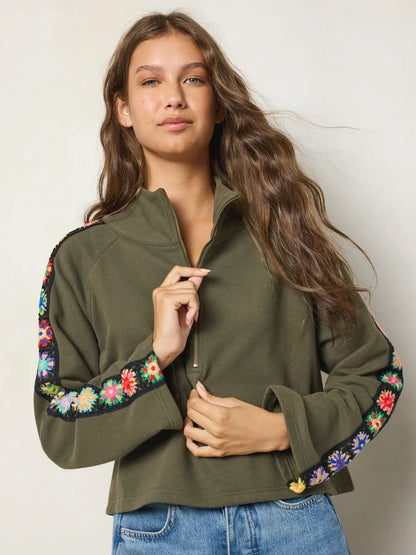 Lyvie Trim Sweatshirt