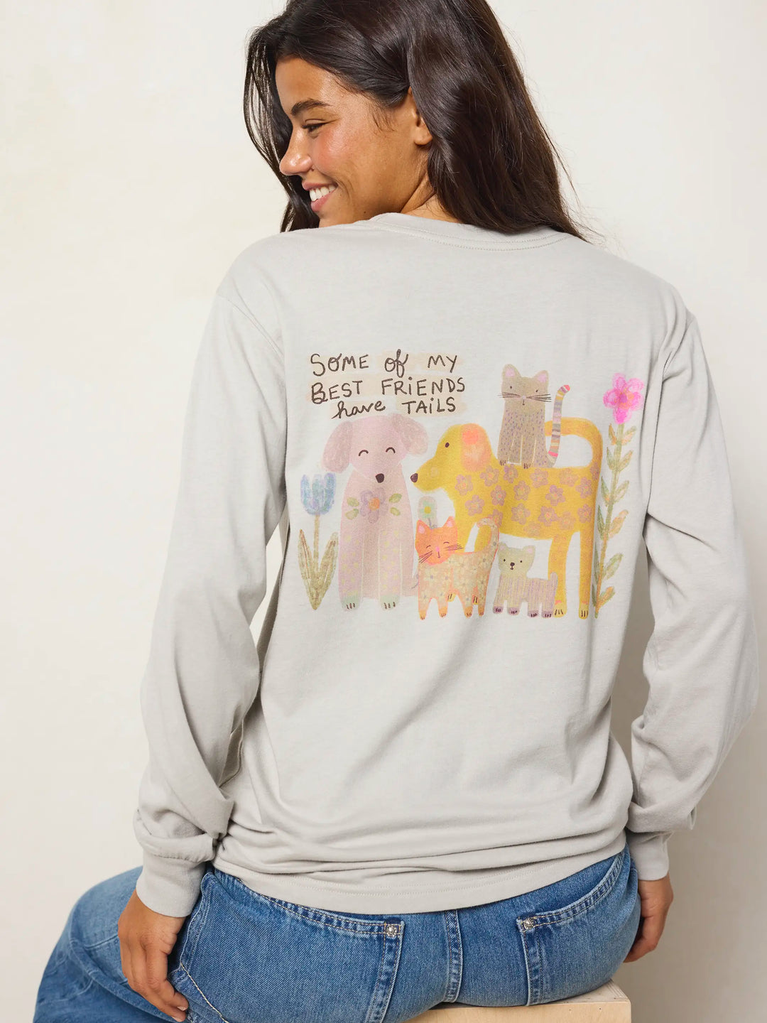 Long Sleeve Cotton Comfy Tee Shirt