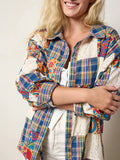 Barcelona Patchwork Button Down