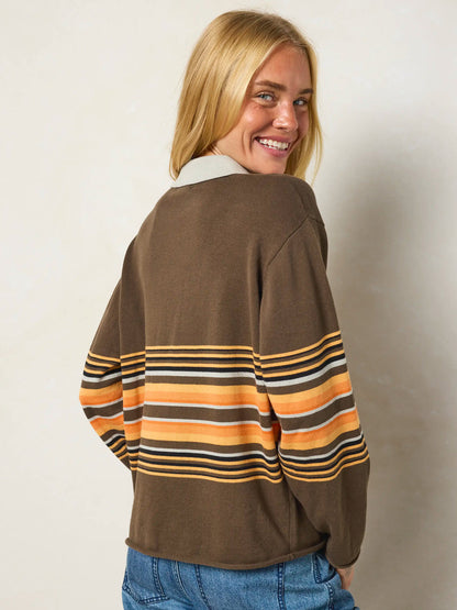 Retro Cotton Rugby Shirt